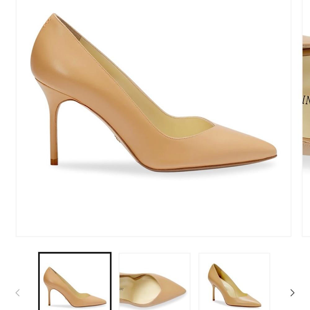 Sarah Flint nude perfect pump 85, size 39 / US 8.5
